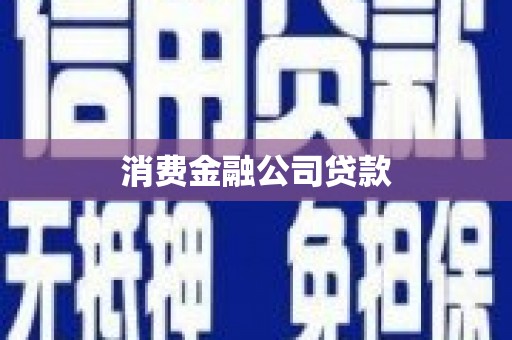 凤岗消费金融公司贷款