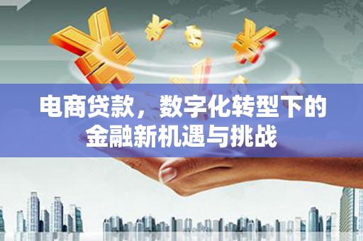 凤岗电商贷款，数字化转型下的金融新机遇与挑战