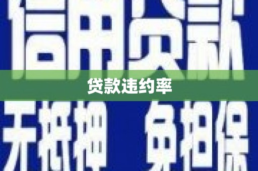 凤岗贷款违约率