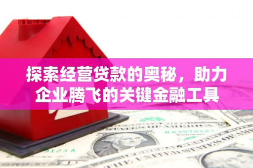 凤岗探索经营贷款的奥秘，助力企业腾飞的关键金融工具