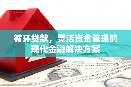 凤岗循环贷款，灵活资金管理的现代金融解决方案