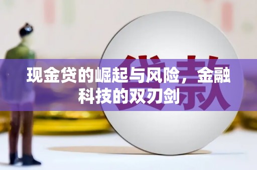 凤岗现金贷的崛起与风险，金融科技的双刃剑