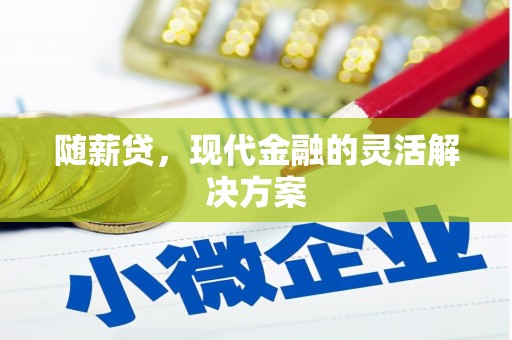 凤岗随薪贷，现代金融的灵活解决方案