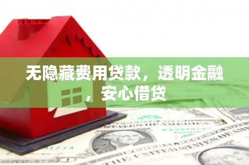 凤岗无隐藏费用贷款，透明金融，安心借贷