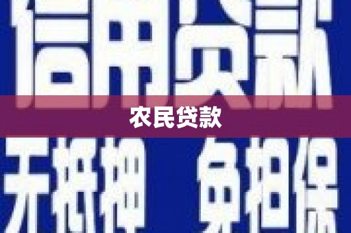 凤岗农民贷款