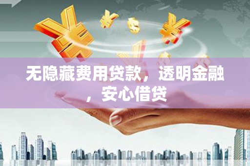 凤岗无隐藏费用贷款，透明金融，安心借贷