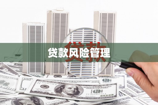 凤岗贷款风险管理