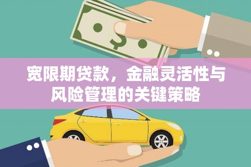 凤岗宽限期贷款，金融灵活性与风险管理的关键策略