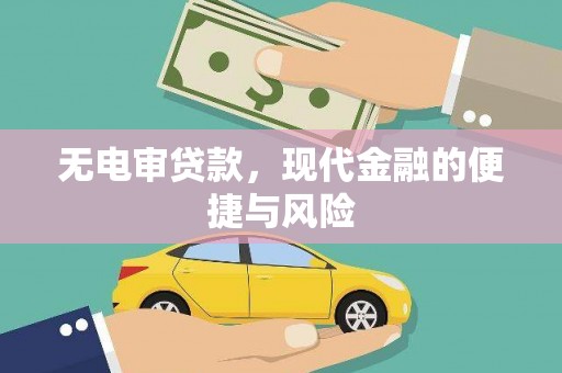 凤岗无电审贷款，现代金融的便捷与风险