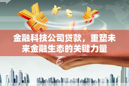 凤岗金融科技公司贷款，重塑未来金融生态的关键力量