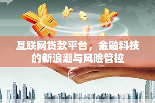 凤岗互联网贷款平台，金融科技的新浪潮与风险管控