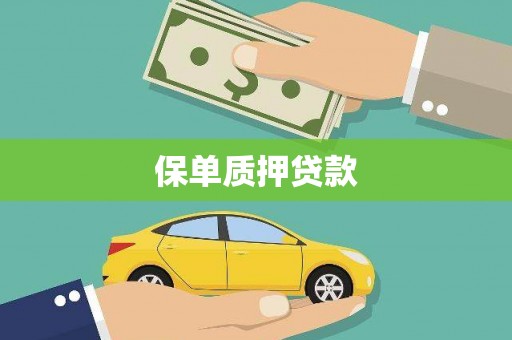 凤岗保单质押贷款