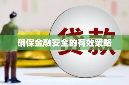 凤岗确保金融安全的有效策略